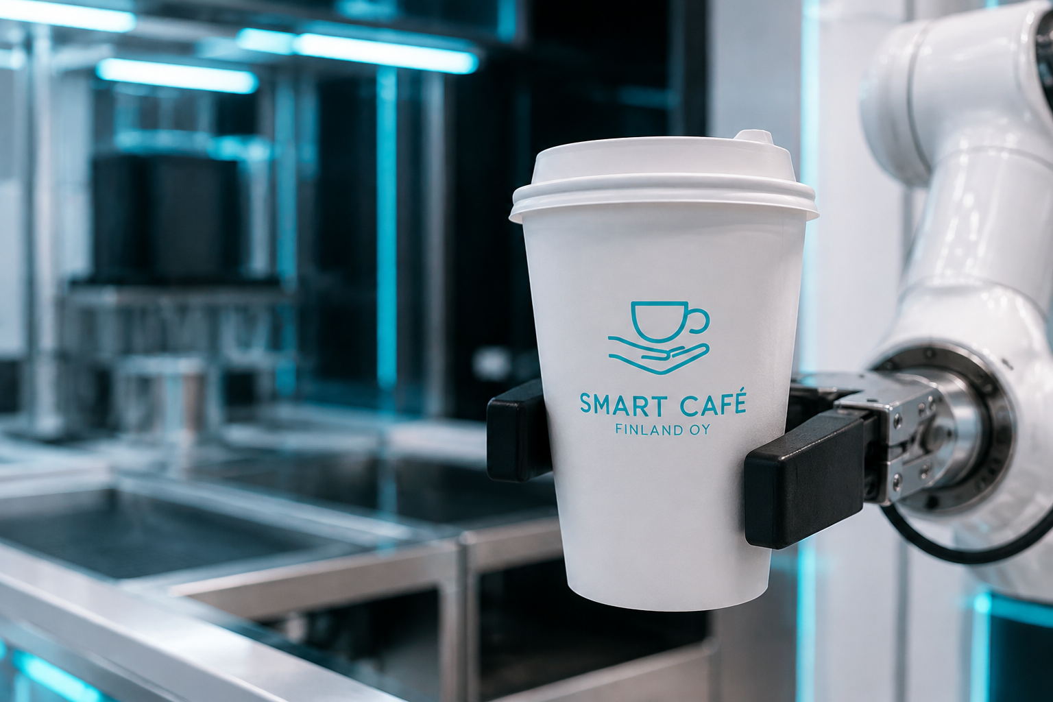 Robotti luovuttaa Smart Café -juoman